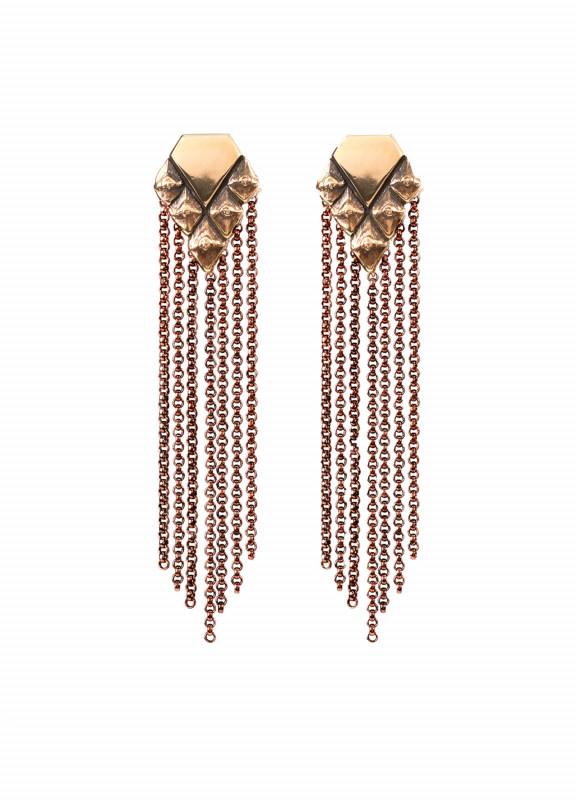 Lovia - Havu Small Earrings Bronze