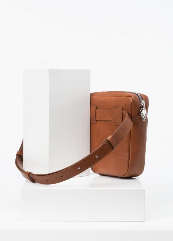 Lovia - Toivo Messenger Bag Pine Brown & Belt Strap